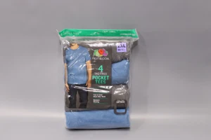 Fruit of the Loom, pack of 4, Assorted Colors, Size 2XL, T Shirt Pocket Tees - Picture 1 of 3