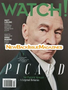 CBS Watch 2/20,Patrick Stewart,Annie Murphy,Matt LeBlanc,February 2020,NEW - Picture 1 of 1