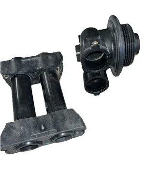 Second Tank Adapter With Tube Assembly For Fleck 9100 and 9100SXT Valves - Image 1 of 4