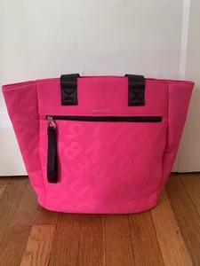 NAUTICA GROSSE BEUTELTASCHE, BÜCHERTASCHE, SPORTTASCHE, hellrosa Reißverschluss - Bild 1 von 12