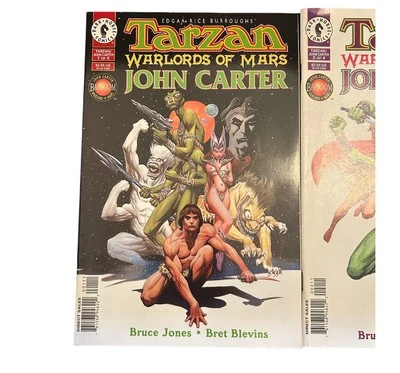 Juego completo Tarzan John Carter Warlords of Mars 1-4 Dark Horse 1996 LEER Foto 1 de 4