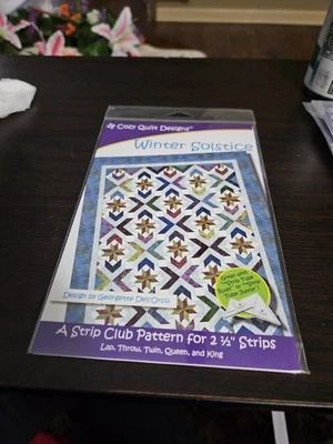 Cozy Quilt Designs Winter Solstice Quilt Pattern By Georgette Dell'orco - Image 1 of 2