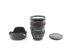 Canon EF 24-105mm F/4 L IS USM Zoom Lens w/Hood [Excellent+] From Japan #S2421 - Picture 1 of 11
