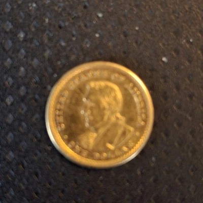 Moneda de oro de la exposición Lewis y Clark de 1904 de $1, #37 r2 Foto 1 de 2