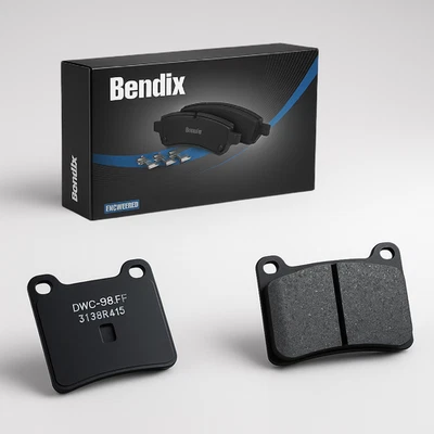 Pastillas de freno delanteras BENDIX para BMW 1600-2 1968-1971 SBC31 Foto 1 de 2