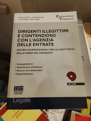 Dirigenti Illegittimi E Contenzioso Con l'Agenzia Delle Entrate CD ROM  - Immagine 1 di 3