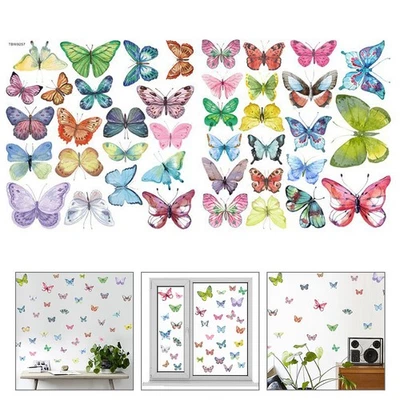  Adesivi Farfalle Da Parete Decorazioni Murali Con Decalcomanie Muro - Image 1 of 4