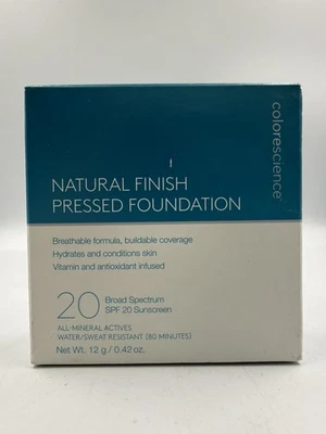 ColoreScience Natural Finish Pressed Foundation SPF20 - MEDIUM BISQUE - 12g - Image 1 of 2