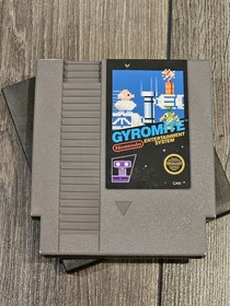 Gyromite NES 5-Screw Cartridge Nintendo Black Box Tested Working