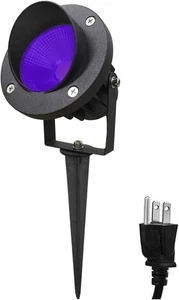 TOVEENEN LED 12W Foco Exterior Bandera Luz 120V Blanco Impermeable./Paquete de 2 - Imagen 1 de 4