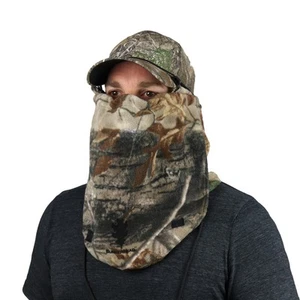 BunkerHead Fleece Camo Head Concealment System, Real Tree AP - Imagen 1 de 7