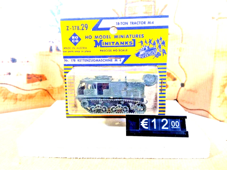 Roco minitanks A Z-178 18 Ton tractor M4 - Immagine 1 di 1
