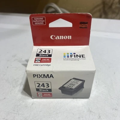 Canon Pixma PG-243 Black Ink Cartridge High Yield compatible Genuine OEM NEW - Image 1 of 3