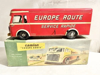 jouet ancien camion  JOUSTRA 🇫🇷 - Photo 1/4