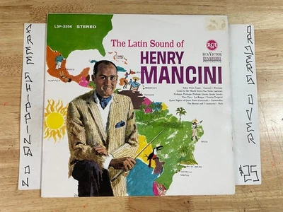 HENRY MANCINI THE LATIN SOUND OF... 1965 GERMAN PRESS LP POP LATIN JAZZ - Image 1 of 4