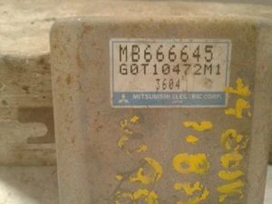 Chassis ECM ABS Behind Console Fits 93-96 COLT 641560 - Picture 1 of 3