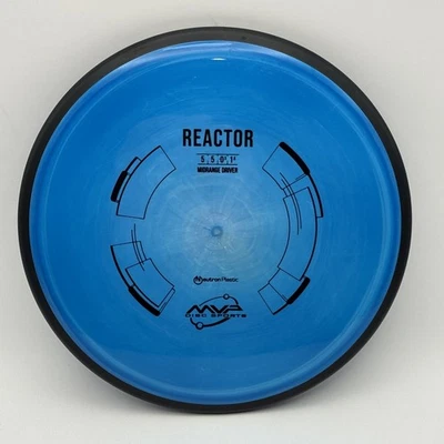 MVP Disc Sports Neutron Reactor 176g Blue Midrange Golf Disc Preowned EUC - Image 1 of 4