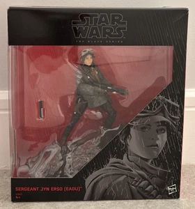Star Wars Black Series Sergeant Jyn Erso & Eadu Base 6" Action Figure New Sealed - Picture 1 of 6