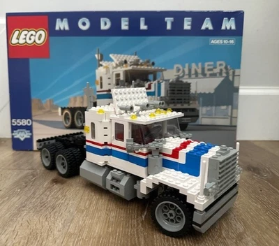 Vintage 5580 Team Model Tractor  (Rig) set, opened built - Image 1 of 4