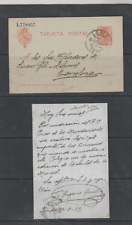 España Entero Postal circulado Lerida Barcelona año 1919 (GT-632)