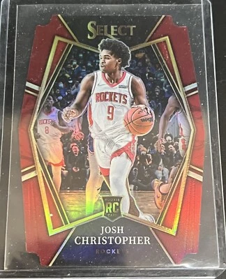 2021-22 Panini Select Premier Maroon Die-Cut /175 Josh Christopher #133 - Image 1 of 2