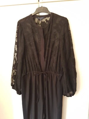 FRENCH CONNECTION EDEL SEXY DAMEN JUMPSUIT/OVERALL SCHWARZ  GrM/40 NEU  - Bild 1 von 4