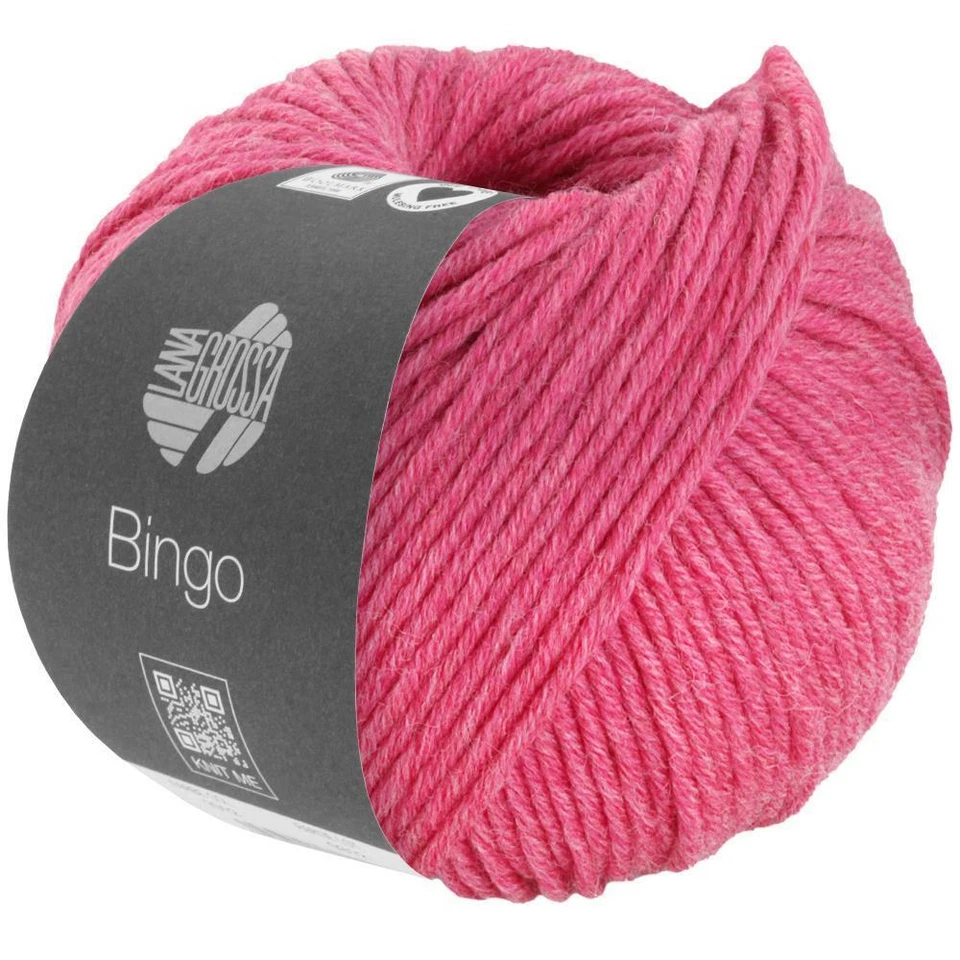 Wolle Kreativ! Lana Grossa - Bingo Melange 1034 pink meliert 50 g - Bild 1 von 1