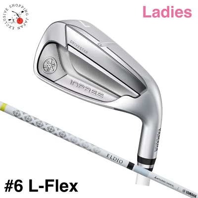 YAMAHA Inpres Drivestar Ladies Iron #6 Club 2025 ELDIO TM-325i Graphite L-Flex - Image 1 of 4