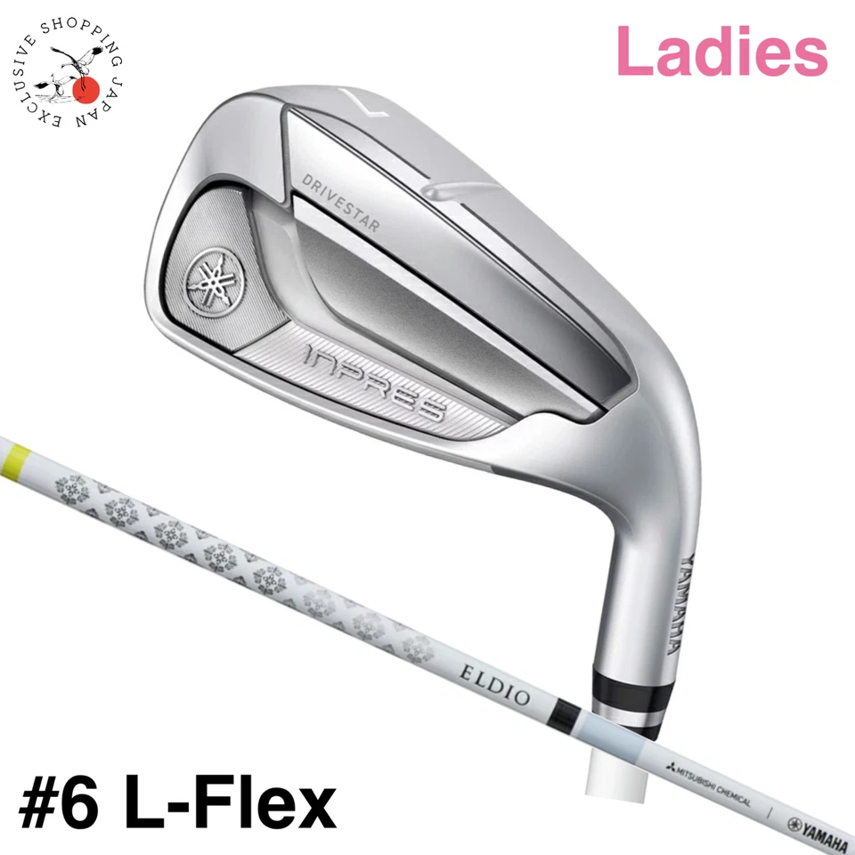 YAMAHA Inpres Drivestar Ladies Iron #6 Club 2025 ELDIO TM-325i Graphite L-Flex - Image 1 of 4