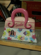 Barbie (2002) Kreisler Ceramic Purse > Coin Bank < Mattel Doll Promo Merch. Ltd