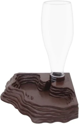 Alimentador de água para répteis dispensador automático de água regador 13,5 oz acessório de alimentação - Imagem 1 de 4
