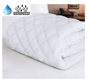 Extra Deep Waterproof Mattress Mattress Protector Fitted Bed Cover Topper Double - Picture 1 of 13