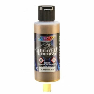 Pintura acrílica metálica para aerógrafo Createx Wicked Colors 2 oz, 5 colores disponibles Foto 1 de 4