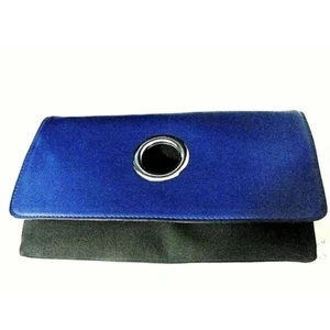 Women's Blue Black Clutch Cross-body Purse - Removable Strap - A New Day - New - Picture 1 of 3