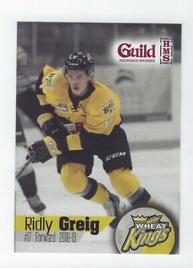 2018-19 Brandon Wheat Kings (WHL) Ridly Greig