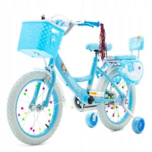 Kinderfahrrad 14 Zoll für Mädchen Kinderfahrrad Korb Sattel - Bild 1 von 4