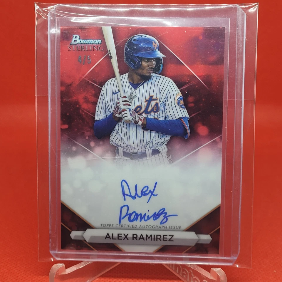 2023 Bowman Sterling Baseball Rookie Prospect Auto's (Pick-A-Player) New 11/14 - Image 1 of 1