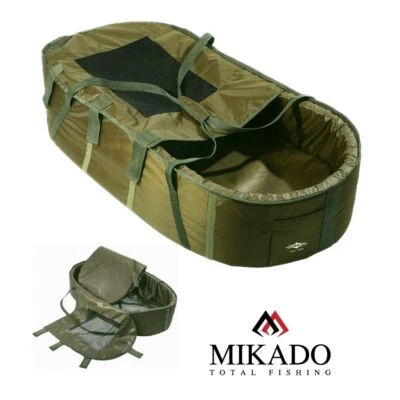 MIKADO kompakte Abhakmatte Cradle 104x50x22 cm mit Abdeckung gepolsterte Einlage - Bild 1 von 2