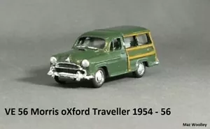 00/4mm 1:76 R PARKER MODELS VE 55 MORRIS OXFORD SERIES II TRAVELLER 1954 - 56 - Picture 1 of 2