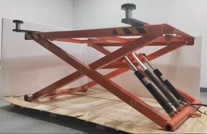 New Rise Scissor Car Lift 6000lbs Auto Lift 220V Car Repair Equipment Heavy Duty - Picture 1 of 24