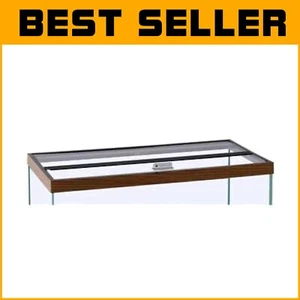 Lightweight 48-Inch Glass Aquarium Canopy with Customizable Access Panel - Picture 1 of 3