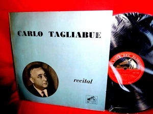 CARLO TAGLIABUE Recital Verdi Rossini LP 1957 MINT- Voce del Padrone - Imagen 1 de 1