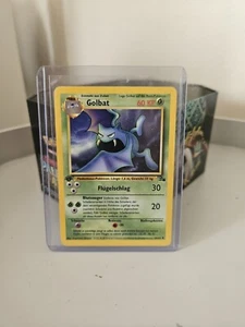 1. Edition Golbat 34/62 Fossil Rare Vintage Pokemon Karte (1999) - Bild 1 von 1