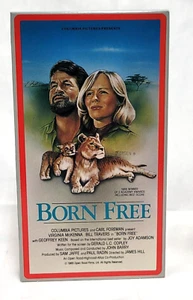 Born Free VHS 1965, 1984 Release - Imagen 1 de 7