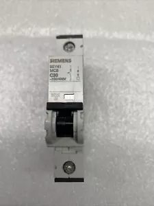 SIEMENS MCB C30 5SY41 Circuit Breaker 1 POLE 30 AMP 5SY4130-7 - Picture 1 of 6