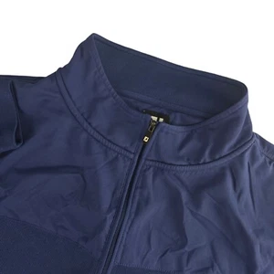 FJ Footjoy 24787 Men 2XL XXL Blue Long Sleeve Full Zip Stretch Golf Jacket *Flaw - Picture 1 of 6