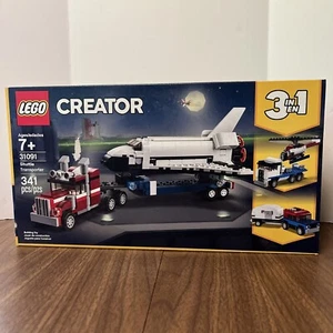 LEGO 31091 Creator 3-in-1 Space Shuttle Transporter Spaceship New Sealed Retired - Picture 1 of 8