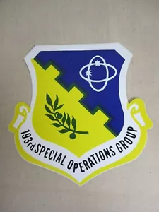 Decalcomania trasferimento vinile US Air Force 193rd Special Ops Wing servizio veterani militari - Foto 1 di 1