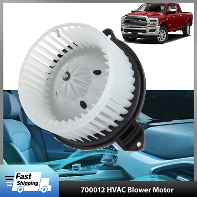 700012 Front AC Heater Blower Motor w/ Fan for 2003-2009 Dodge Ram 3500 5.7L V8  Foto 1 de 4