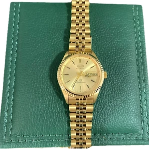 Octo Automatic Gold Dial Stainless Steel Lady's Watch Swiss-Made - Picture 1 of 9